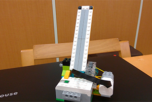 体験授業で子供たちが作った作品