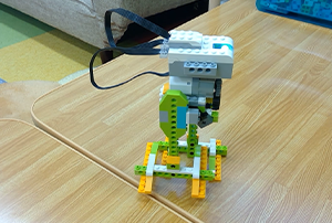 体験授業で子供たちが作った作品