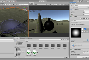 生徒のみなさんがUnityでプログラミングをして作成したゲーム